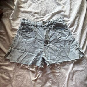 WEWOREWHAT Light Blue Denim Women's Shorts